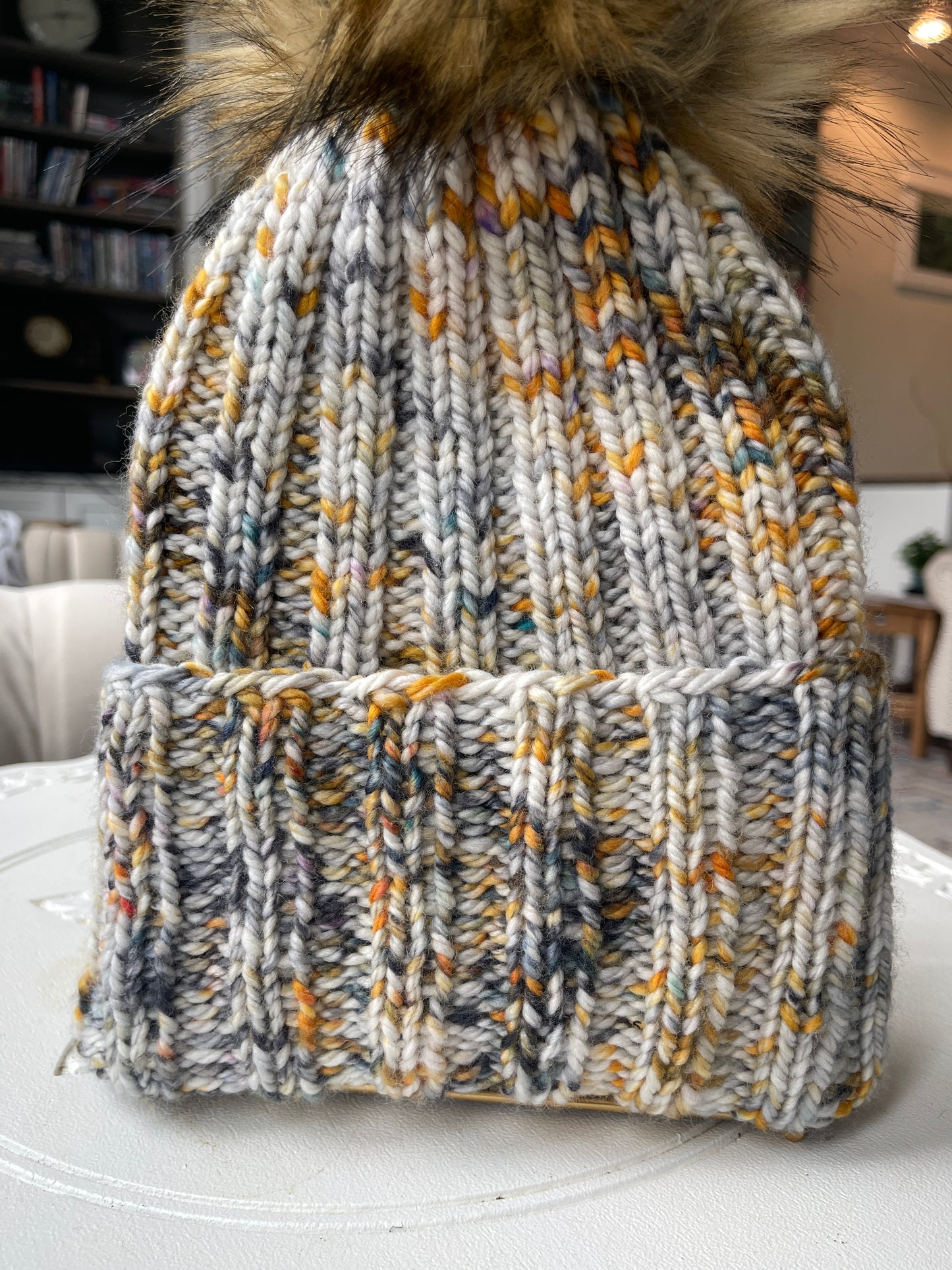 Taylor Beanie // Homer Rocks - Merino Wool - Pick your pom