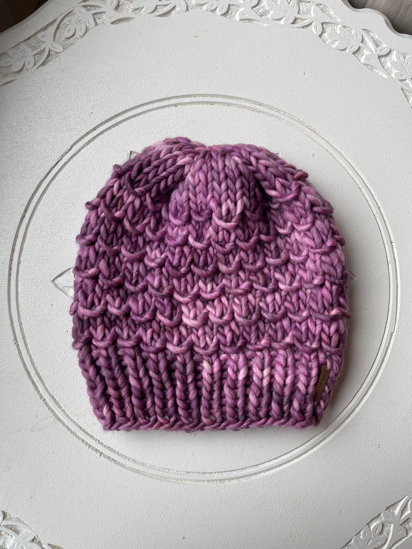 Bamboo Beanie // November Mums - Merino Wool