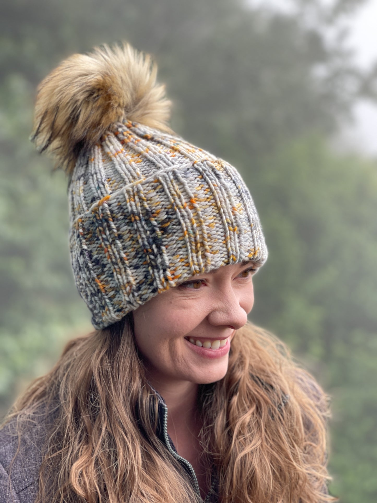 Taylor Beanie // Homer Rocks - Merino Wool - Pick your pom