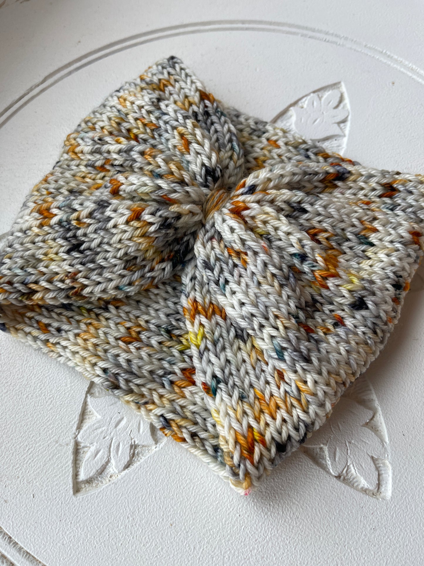 Southwest Cinch Headband // Homer Rocks! - Hand Dyed Yarn // Merino Wool // One Of A Kind