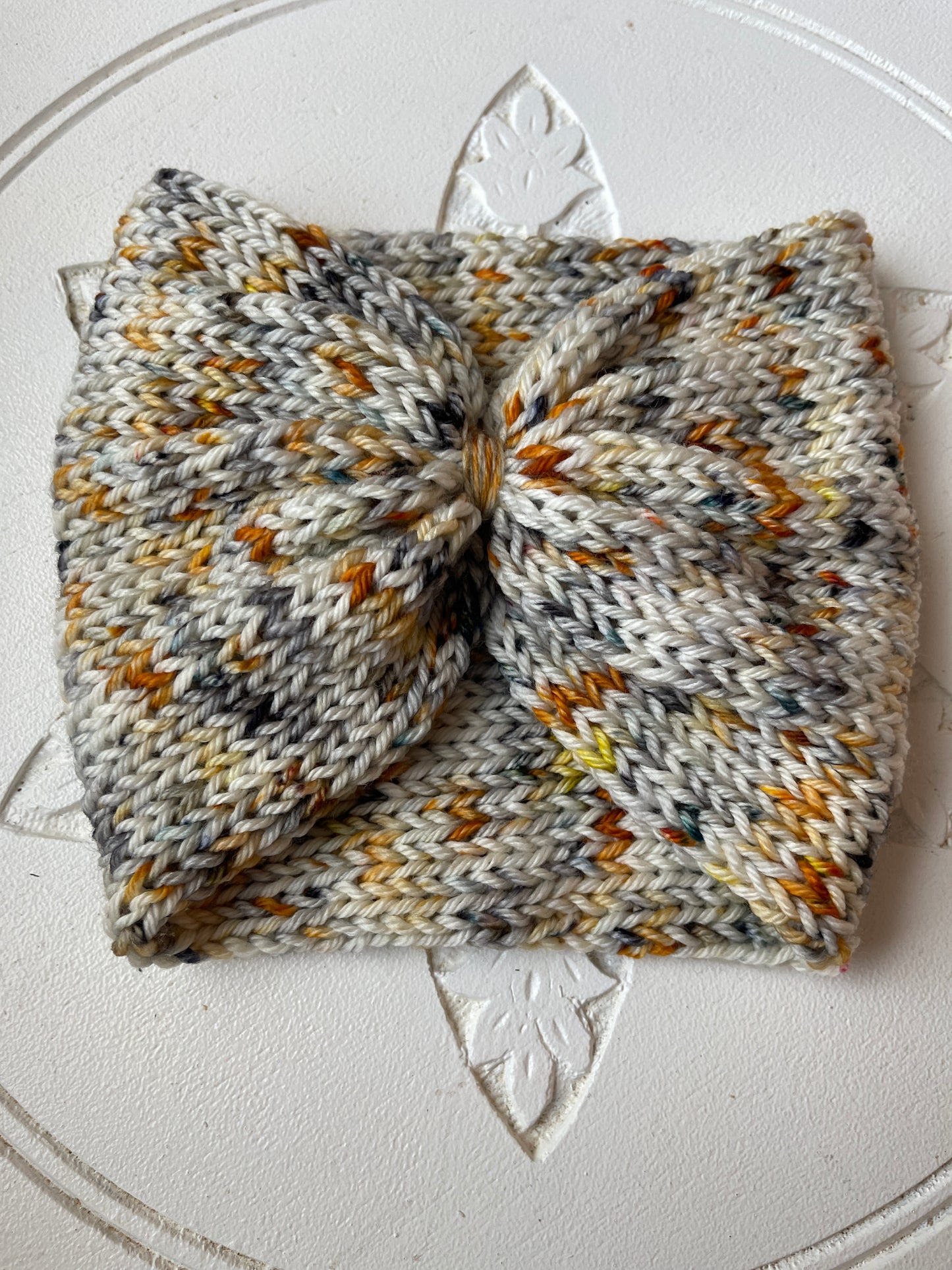 Southwest Cinch Headband // Homer Rocks! - Hand Dyed Yarn // Merino Wool // One Of A Kind