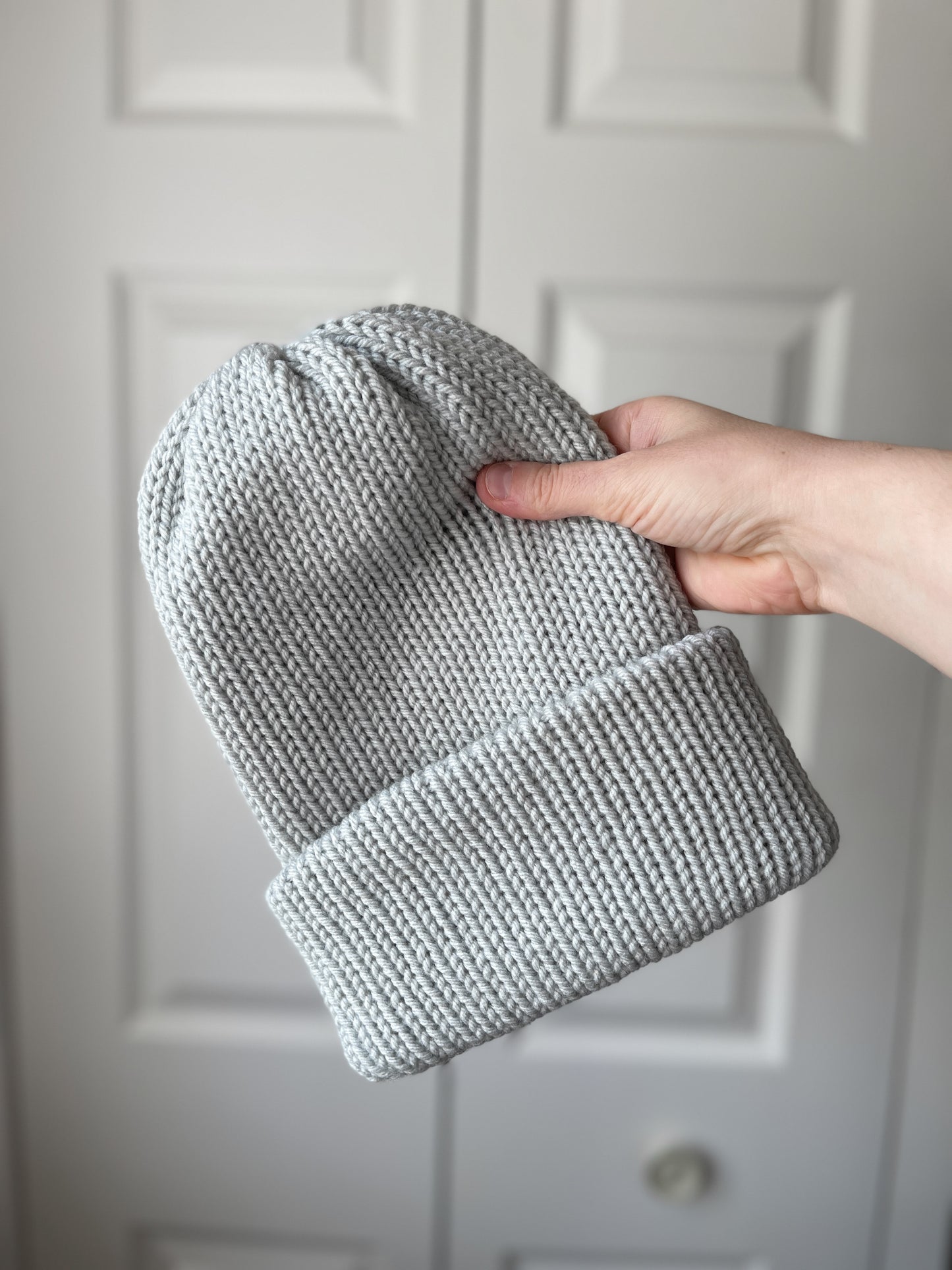 Charlie Beanie // Pearl Gray - Pick your pom
