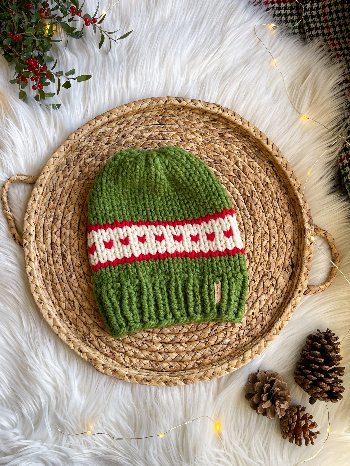 Christmas Sweater Beanie - Pick Your Pom