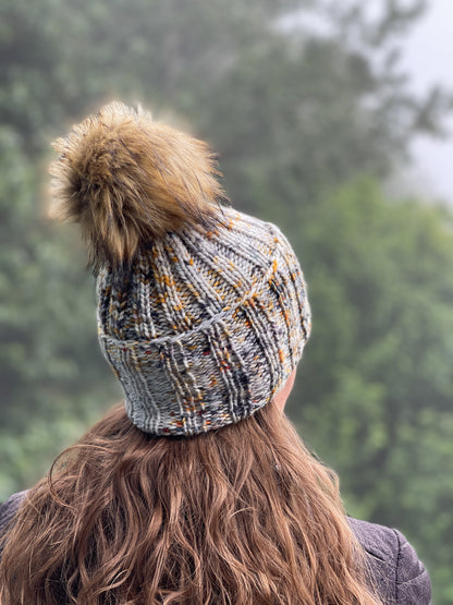 Taylor Beanie //  Homer Rocks - Merino Wool - Pick your pom
