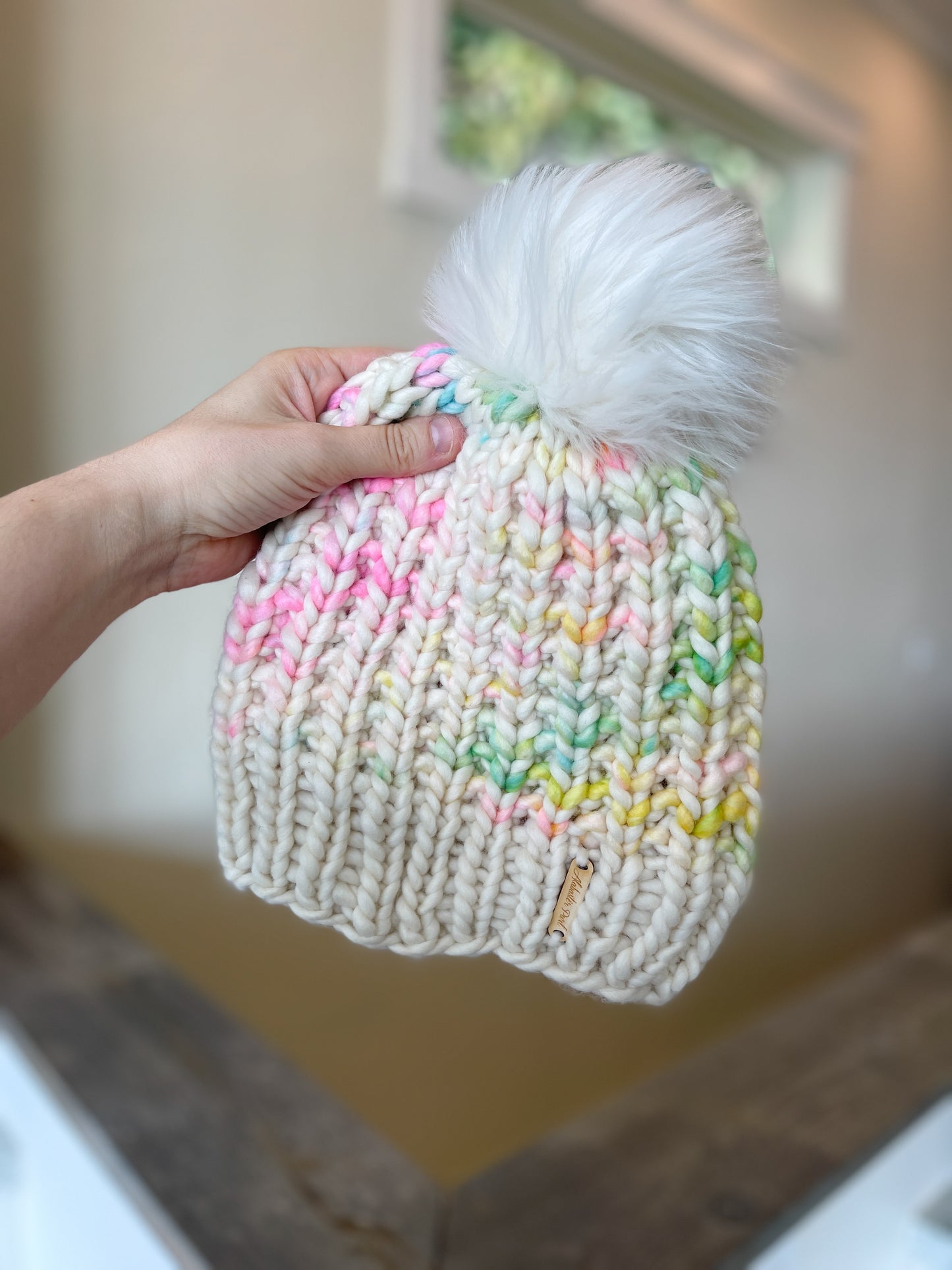 Riverbend Beanie // Cream + She Is Her - Merino Wool
