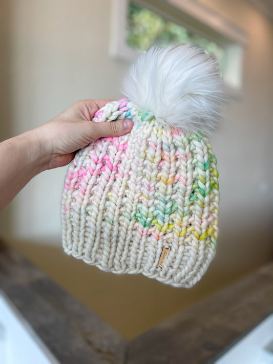 Riverbend Beanie // Cream + She Is Her - Merino Wool
