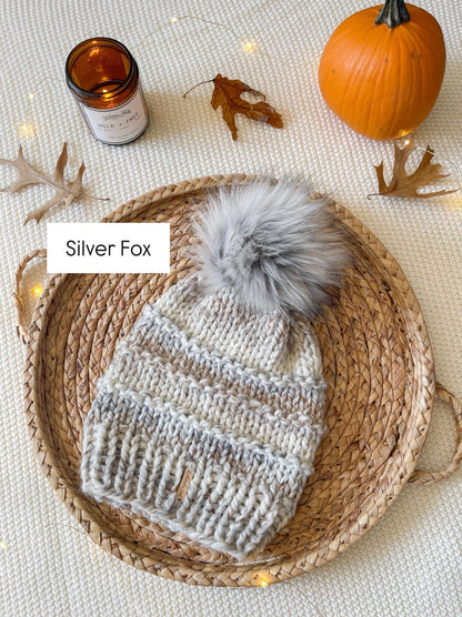 Slone Beanie // Fossil - Pick your pom