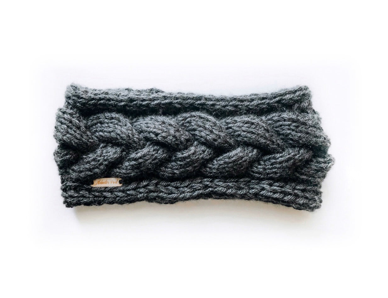 KNITTING PATTERN: Braided Cable Headband (Bulky) // Advanced Beginner Pattern // Headband Knitting Pattern // Ear Warmer Knitting Pattern