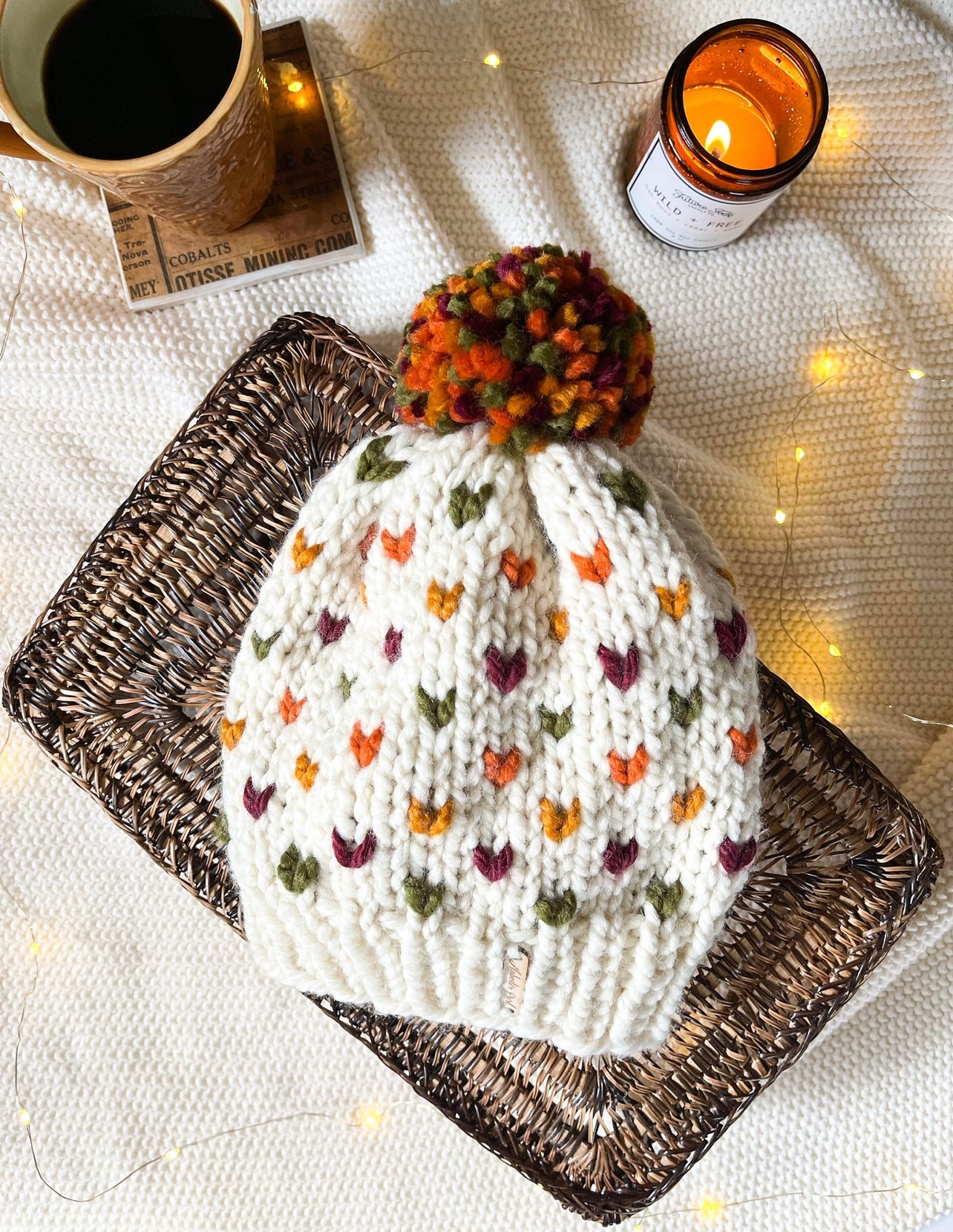 MADE TO ORDER: Autumn Leaves Beanie // Vermont