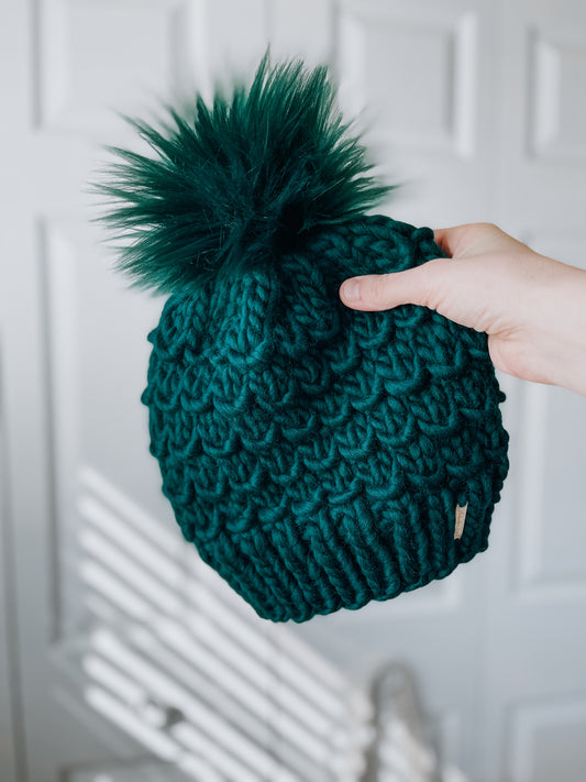 Bamboo Beanie // Evergreen