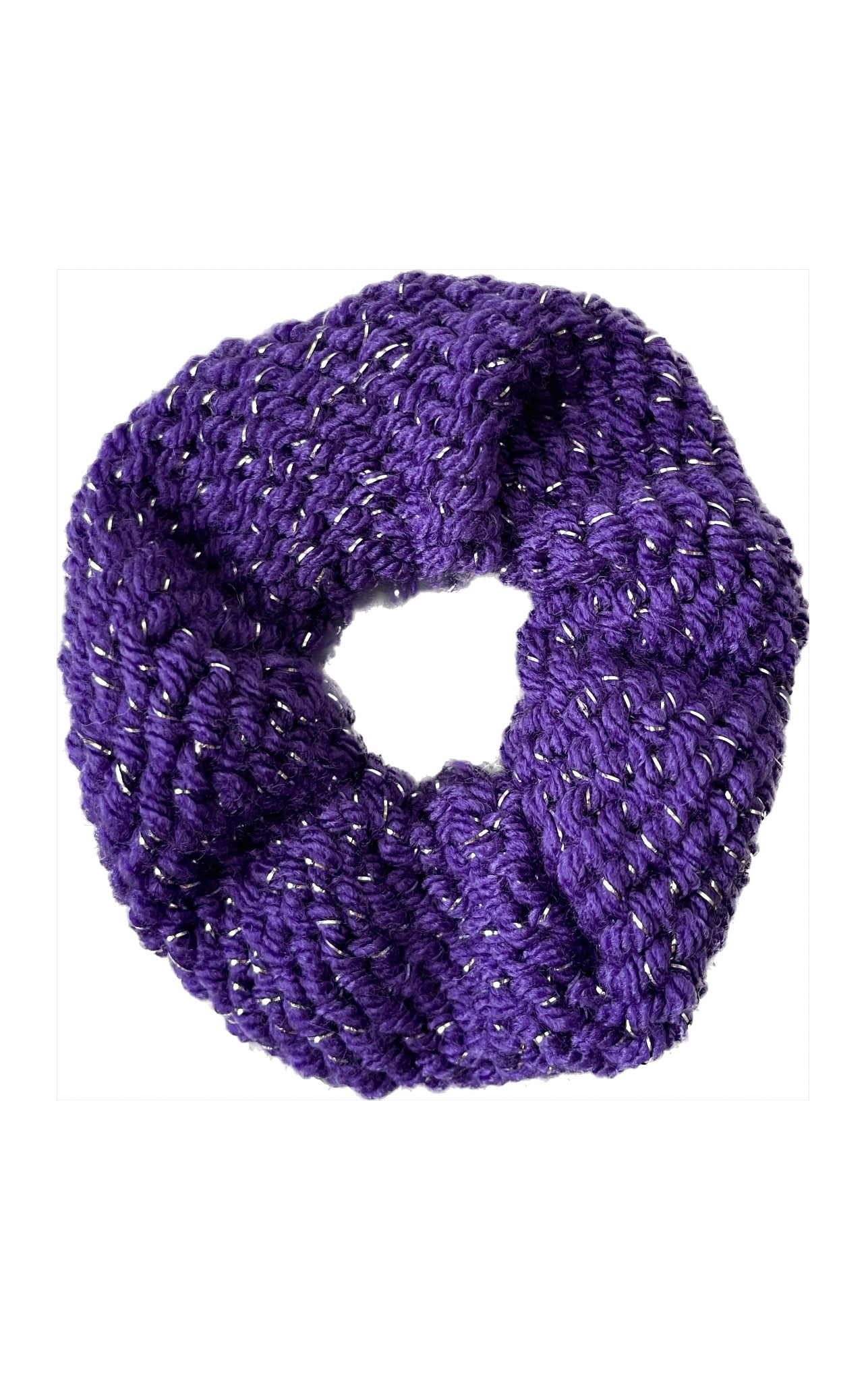 Scrunchie // TCU: Sparkly Purple