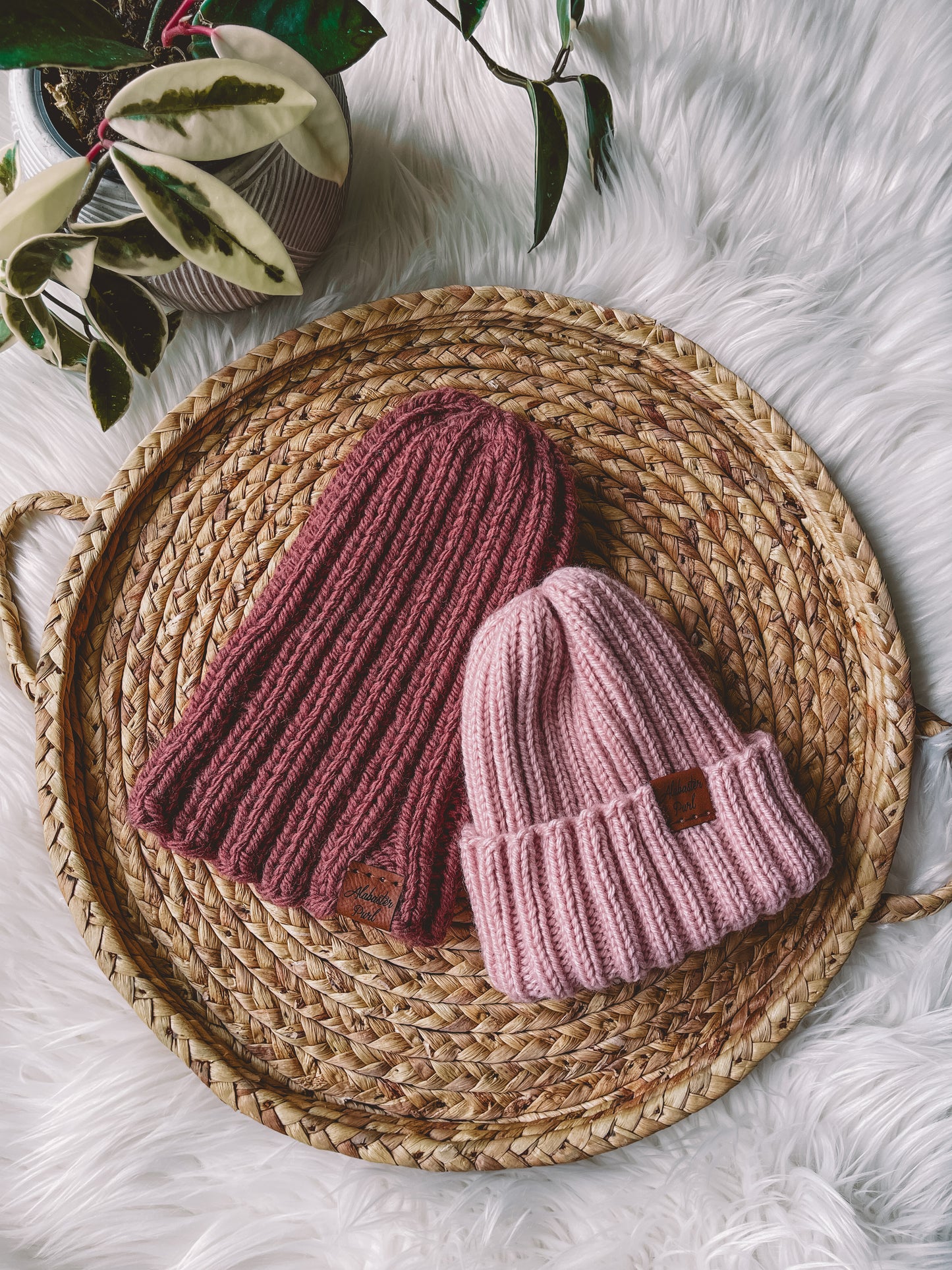 KNITTING PATTERN BUNDLE: Taylor Beanie Bundle - Worsted & Bulky Weights // Stretchy Knitting Hat Pattern // Baby Hats // Baby Shower Gifts