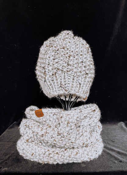 Matching Set: Kate Cowl + Kate Beanie // Aspen Tweed