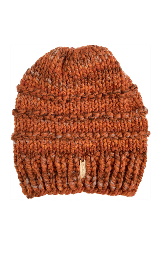 Slone Beanie // Fall Leaves - Pick Your Pom