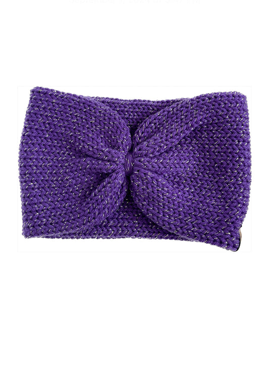 Southwest Cinch Headband // TCU: Sparkly Purple