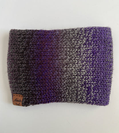 Southwest Cinch Headband // Purple & Grey Tones