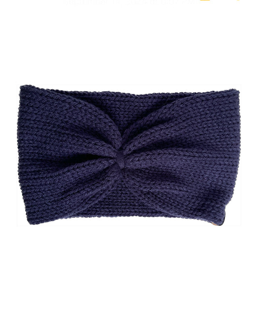 Southwest Cinch Headband // Navy Blue