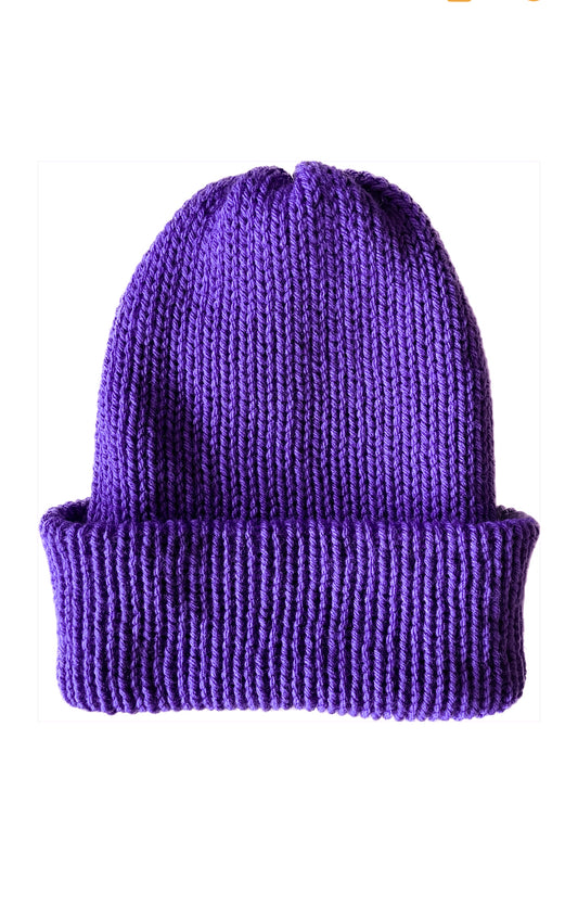 Charlie Beanie // TCU Purple