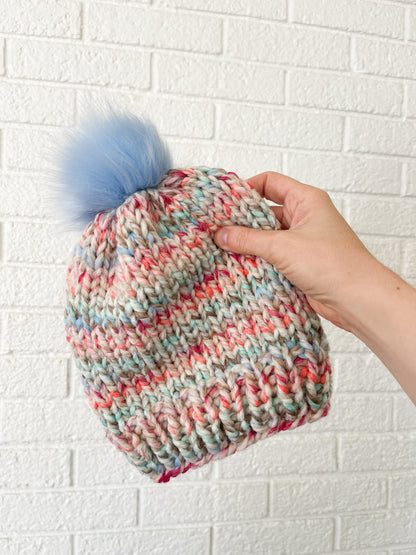 Basic Beanie // Carousel - Pick your pom
