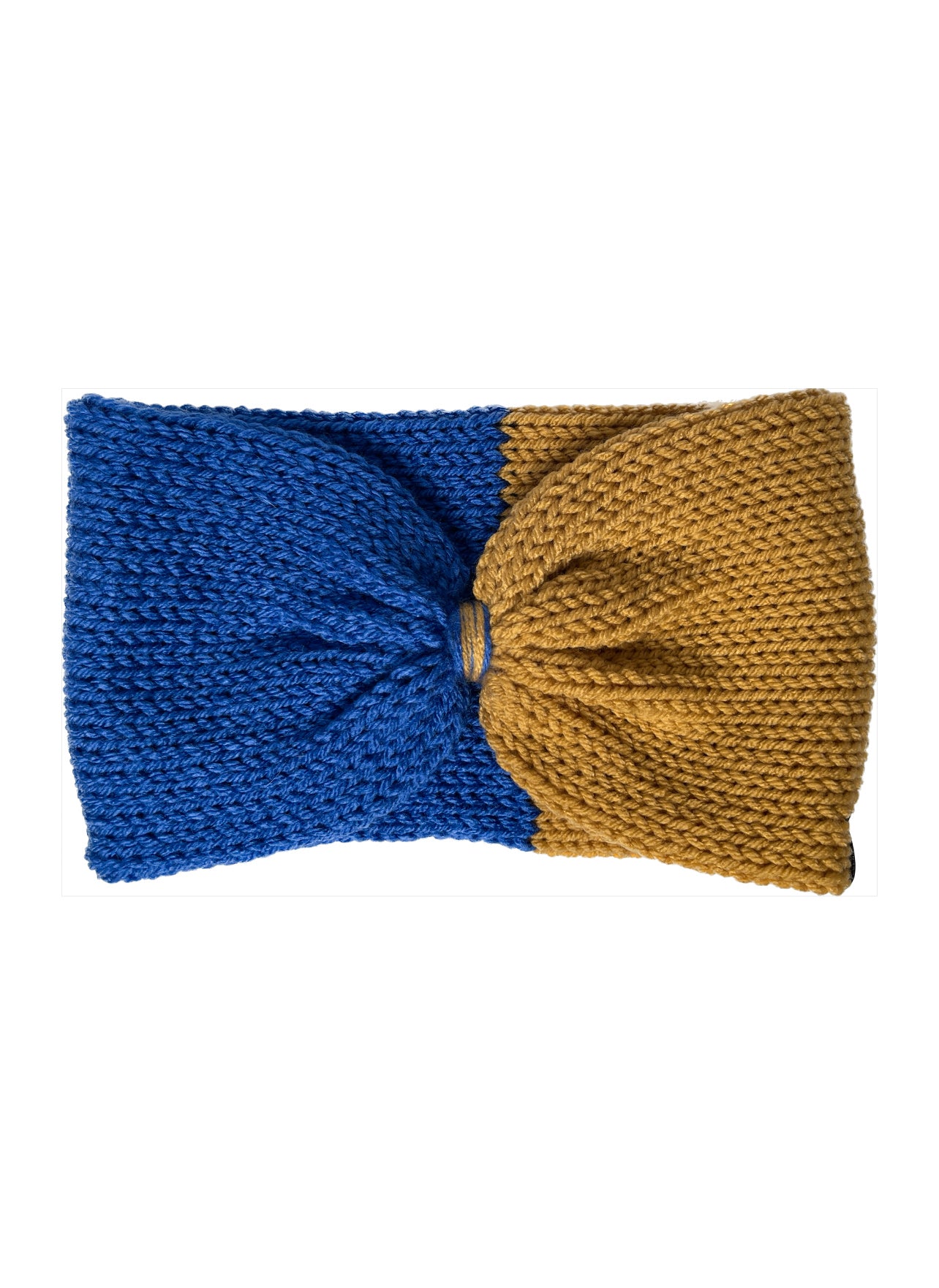 Southwest Cinch Headband // Gold and Royal Blue