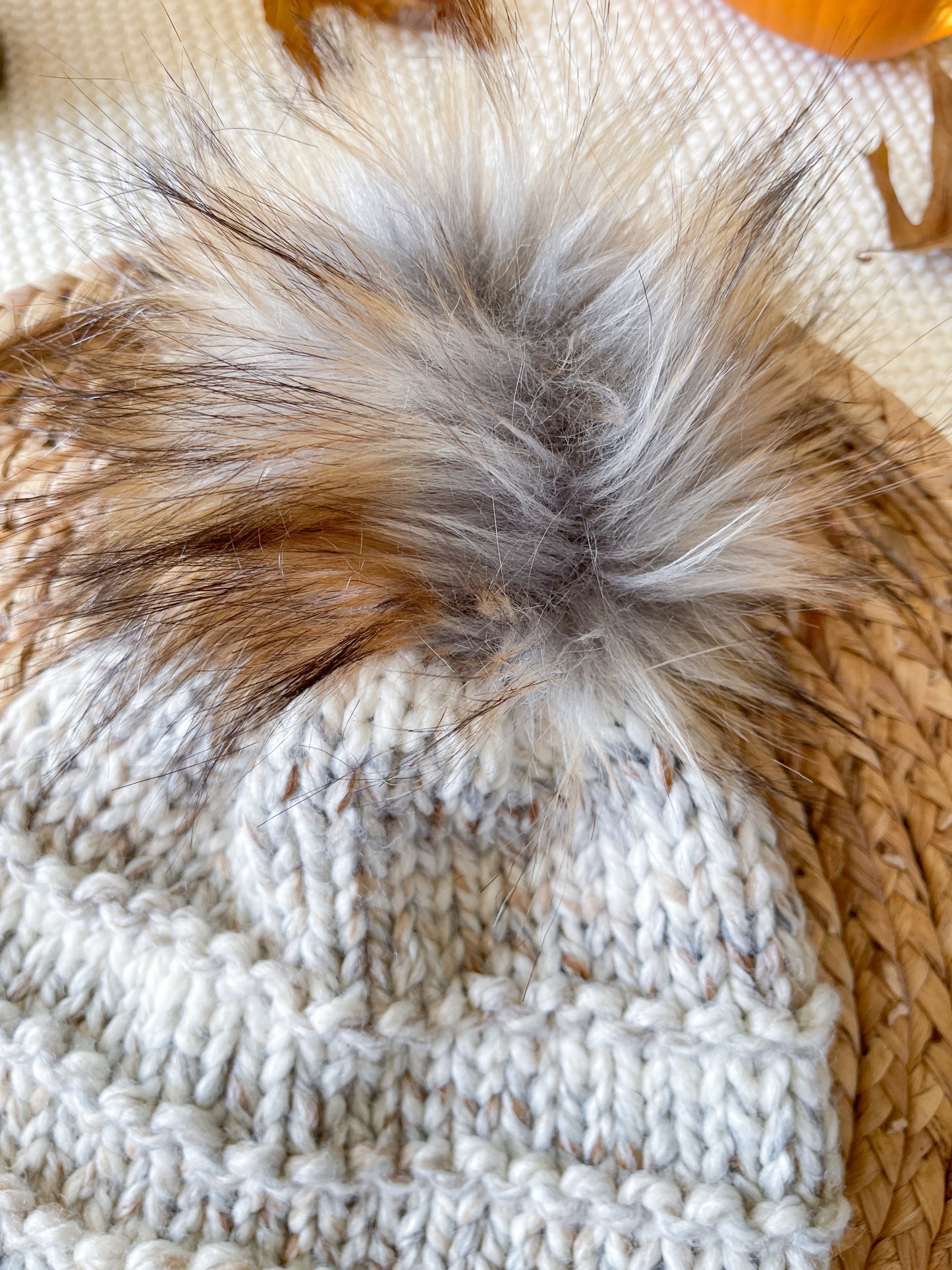 Slone Beanie // Fossil - Pick your pom