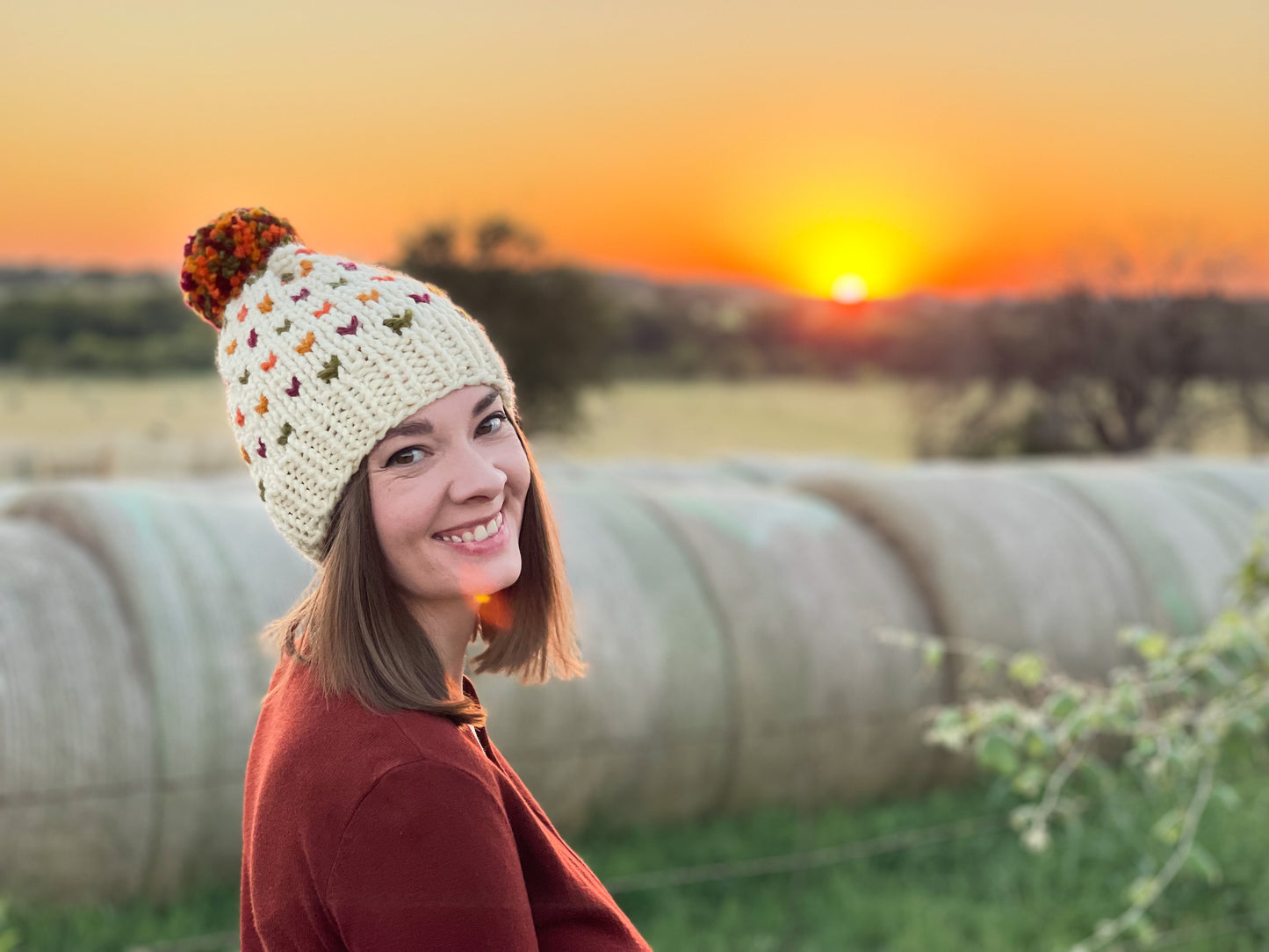 MADE TO ORDER: Autumn Leaves Beanie // Vermont