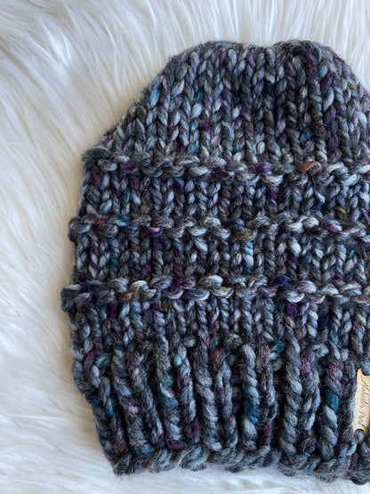 Slone Beanie // Abalone - Pick your pom