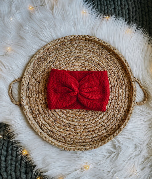 Southwest Cinch Headband // Red