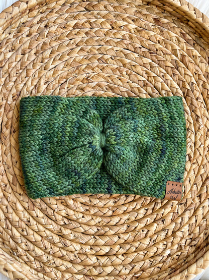 Southwest Cinch Headband // Rainforest - Merino Wool