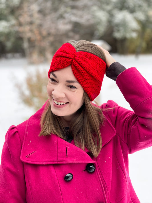 Southwest Cinch Headband // Valentine Collection: Red