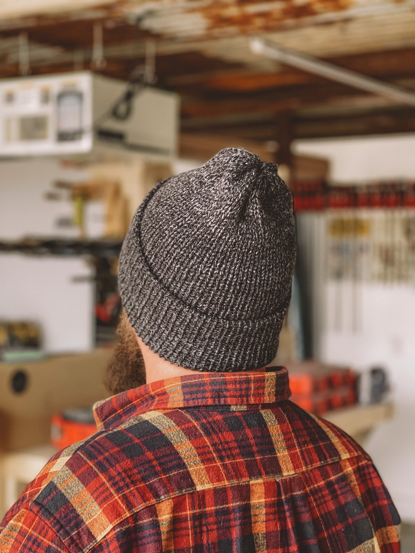 Charlie Beanie // Charcoal Tweed