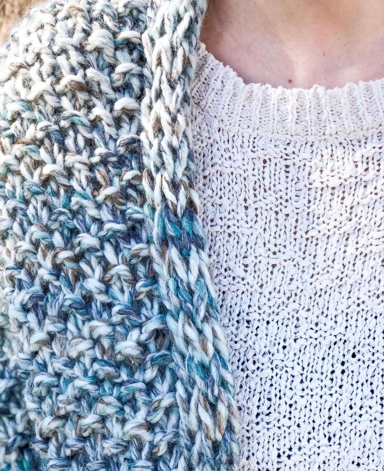 KNITTING PATTERN: Hope Shawl // Pocket Shawl // Pocket Scarf // Beginner Knitter // Chunky Knit // Knit Pocket Shawl Pattern