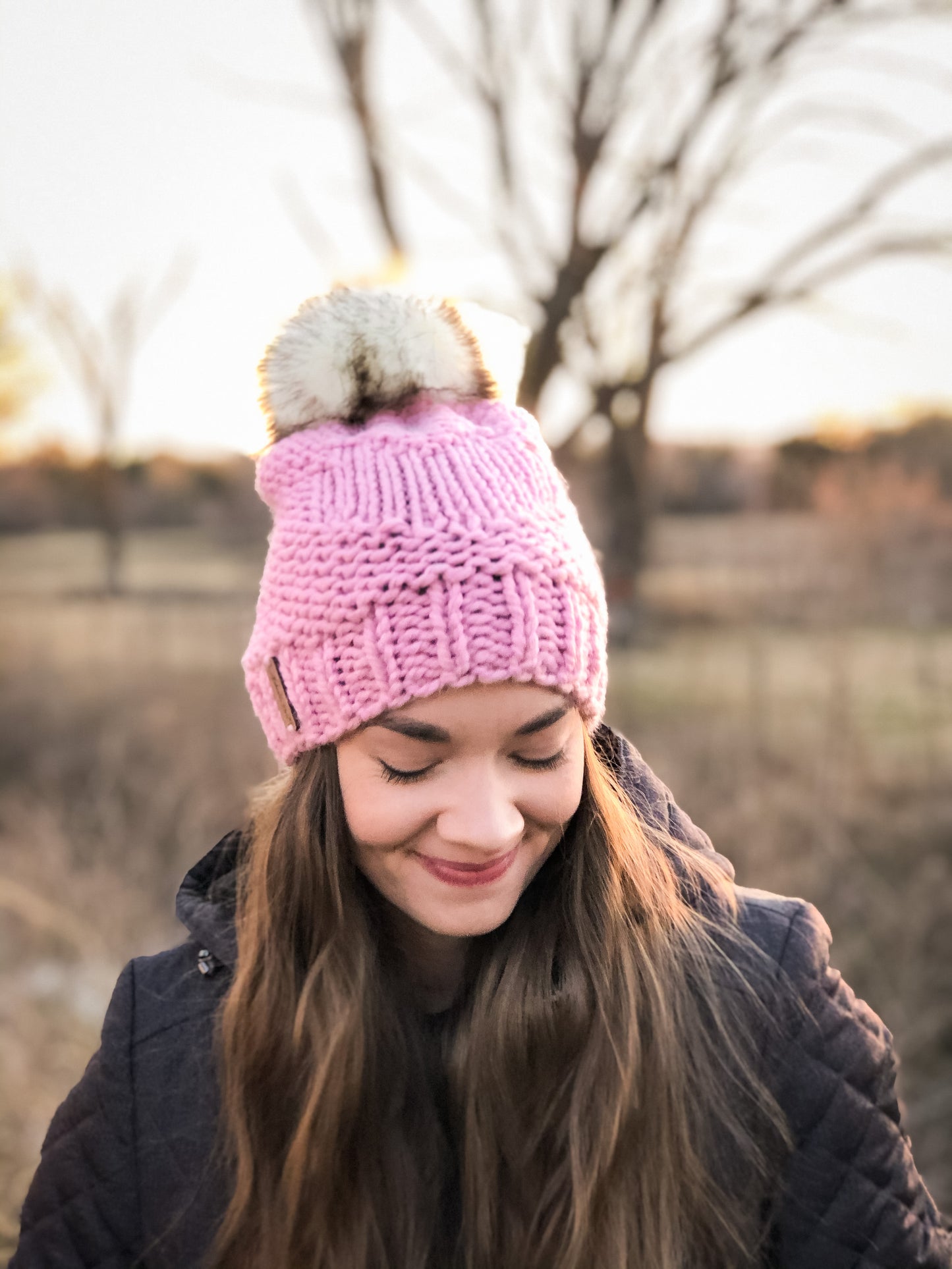 KNITTING PATTERN: Sweet & Simple Beanie // Valentine's Day // Beginner Knitter // Reversible Pattern // Heart Hat // Heart Beanie